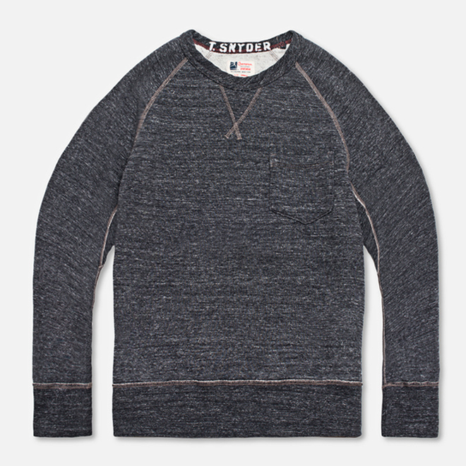 Мужская толстовка Champion x Todd Snyder Crewneck Charcoal Heather