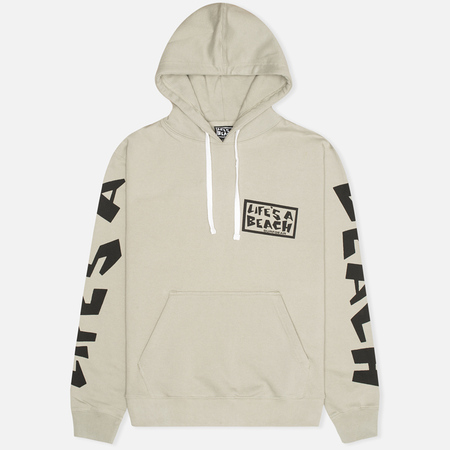 Мужская толстовка Life's A Beach All Sleeve Logo Grey