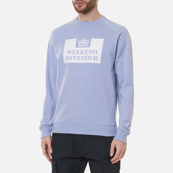 Мужская толстовка Weekend Offender Penitentiary SS21 Lavender