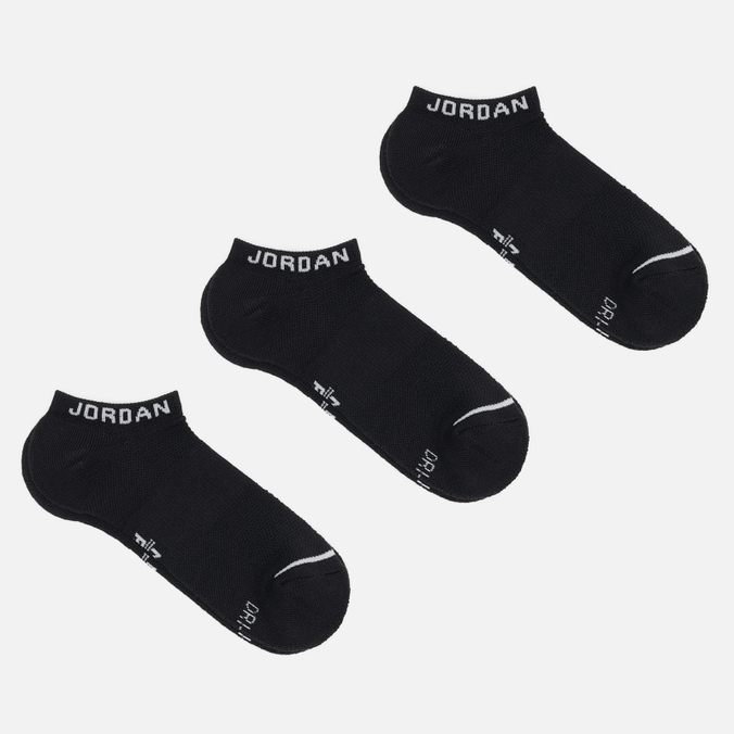 Комплект носков Jordan, цвет чёрный, размер 38-42
