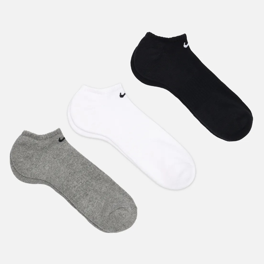 Nike Комплект носков 3-Pack Everyday Cushioned No-Show