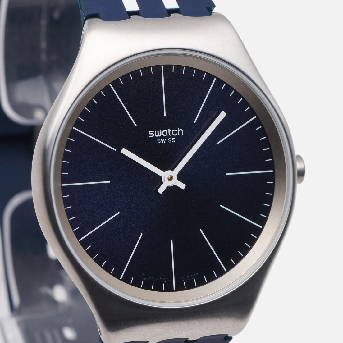 Swatch Наручные часы Skinblueiron