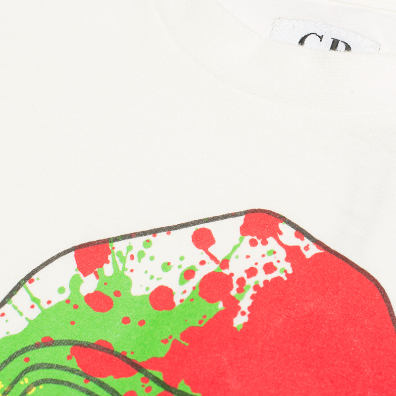 C.P. Company U16 Детская футболка Paint Drop Print
