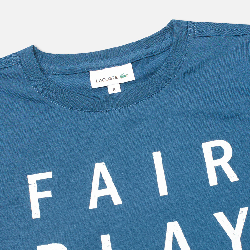 Lacoste Детская футболка Fair Play Print