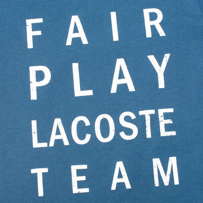 Lacoste Детская футболка Fair Play Print