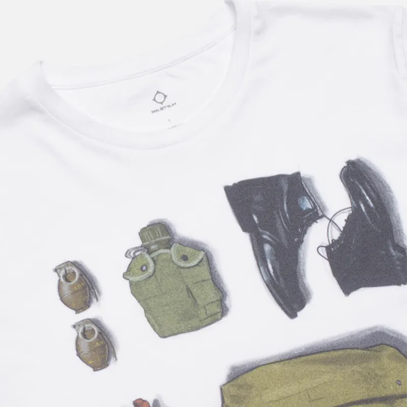 MA.Strum Мужская футболка Crew w/Kit Bag Print