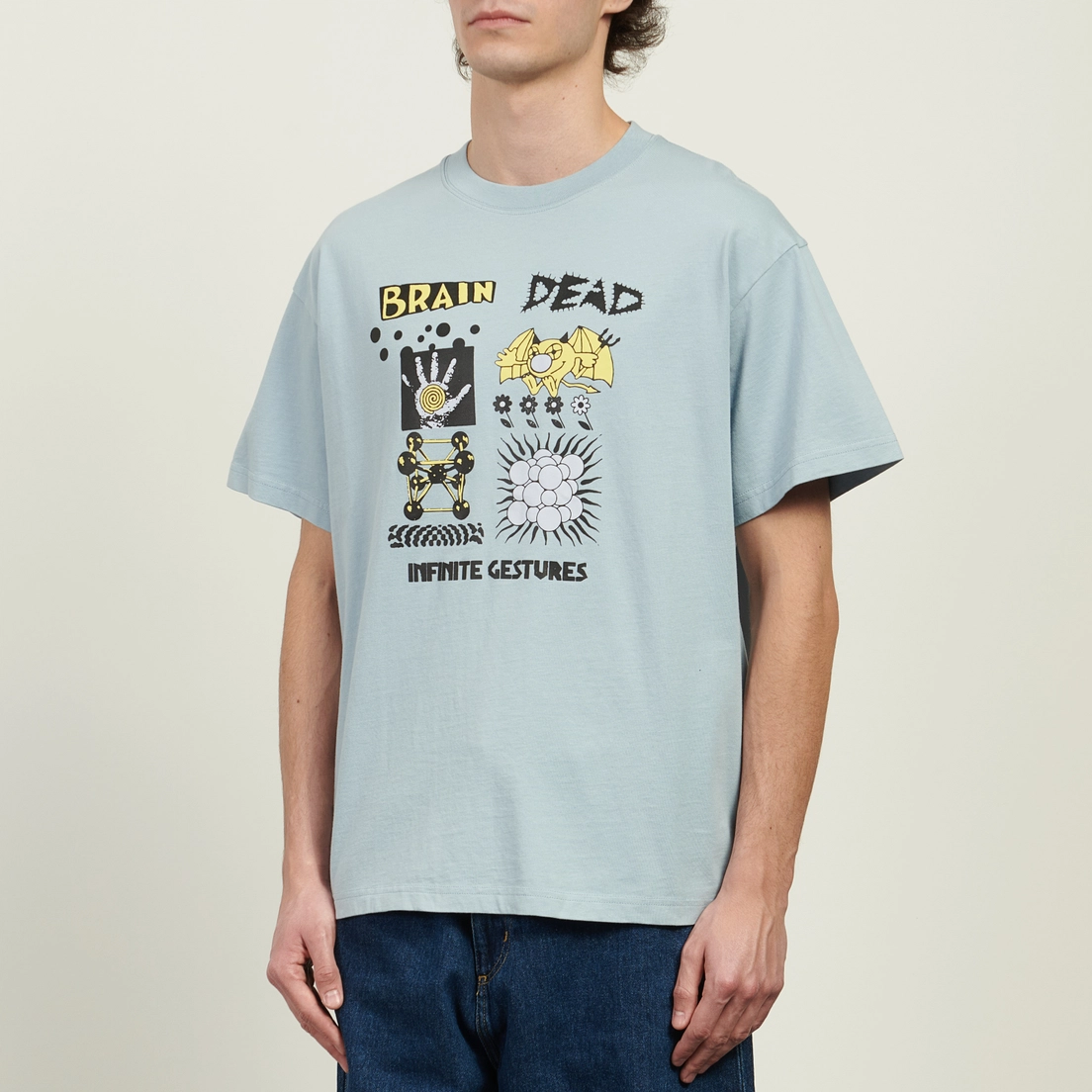 Brain Dead Мужская футболка Infinite Gestures