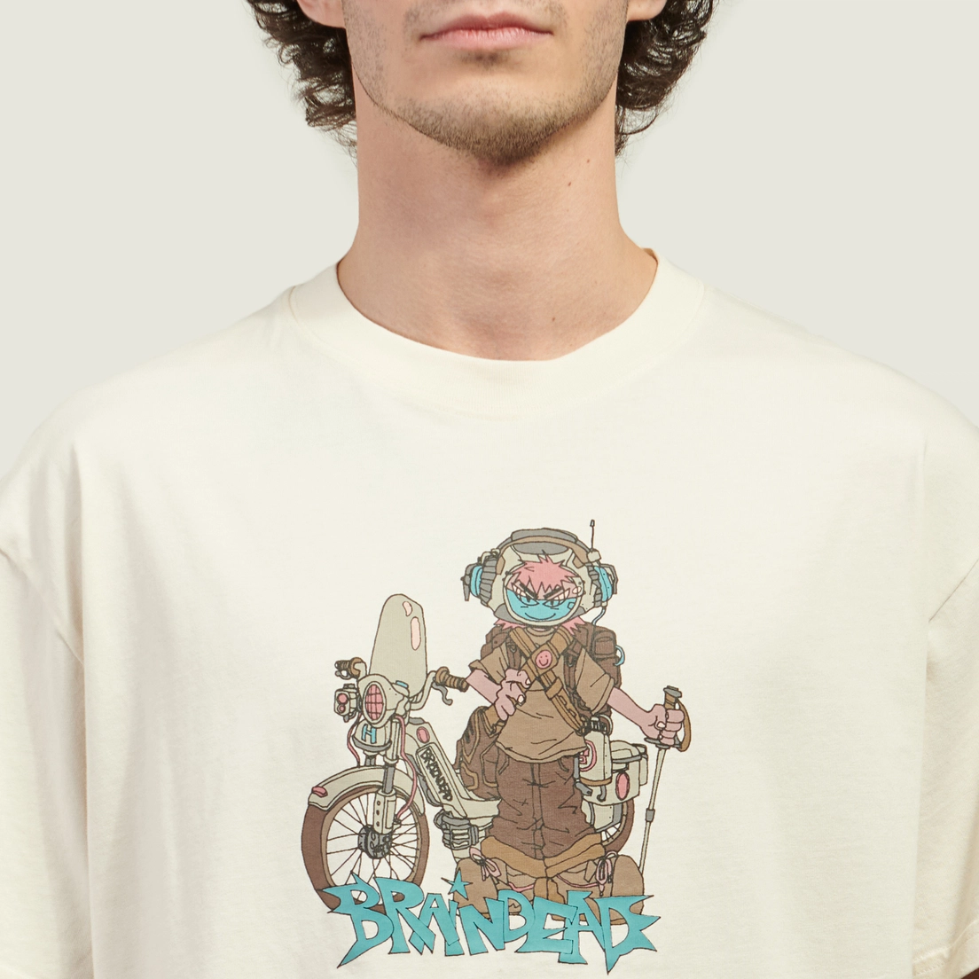 Brain Dead Мужская футболка Moto Hiker