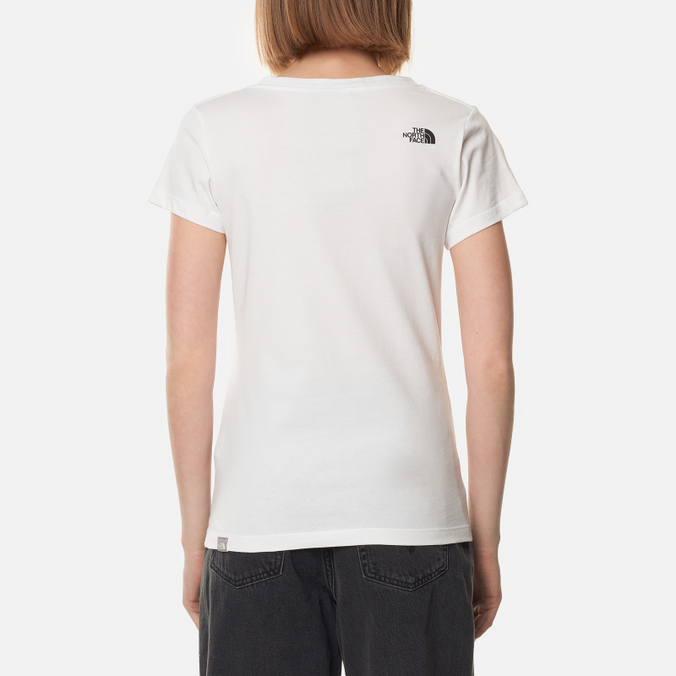 Женская футболка The North Face, цвет белый, размер M T0A6PRLB1 SS Never Stop Exploring - фото 4