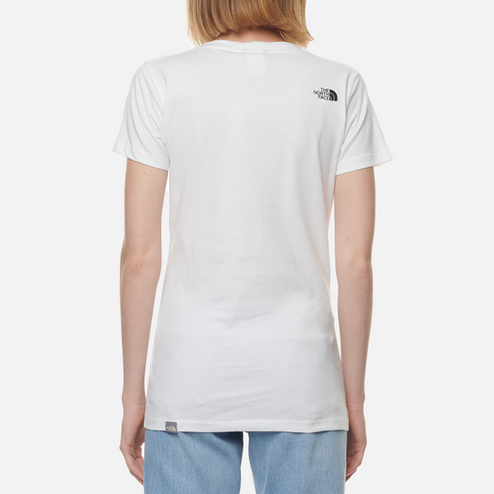 Женская футболка The North Face Easy TNF Whte/TNF Black/TNF Whte