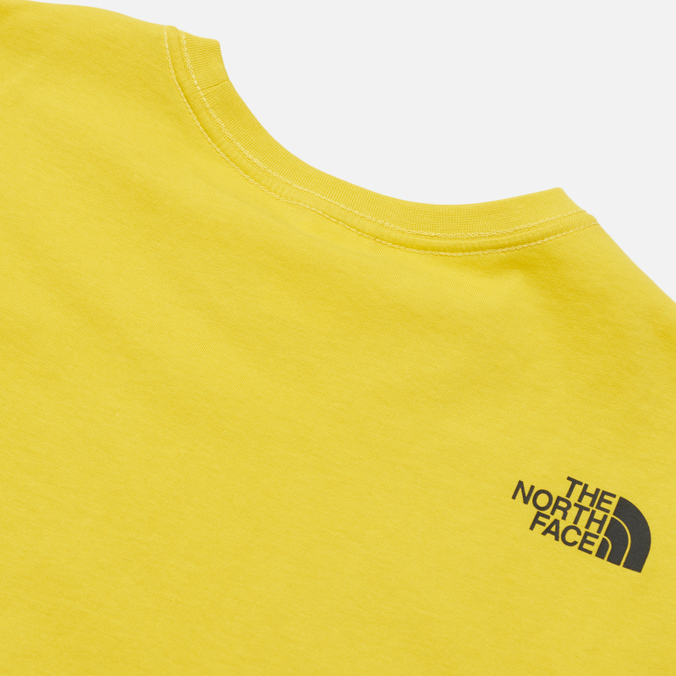 Мужская футболка The North Face, цвет жёлтый, размер S T0CEQ5760 Fine SS - фото 3