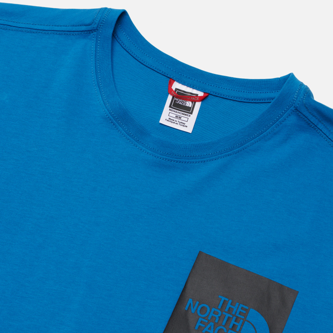 Мужская футболка The North Face, цвет синий, размер S T0CEQ5M19 Fine SS - фото 2