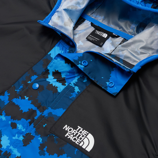 Мужская куртка ветровка The North Face 1985 Seasonal Mountain Clear Lake Blue Himalayan Camo