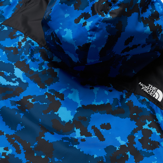 Мужская куртка ветровка The North Face 1985 Seasonal Mountain Clear Lake Blue Himalayan Camo