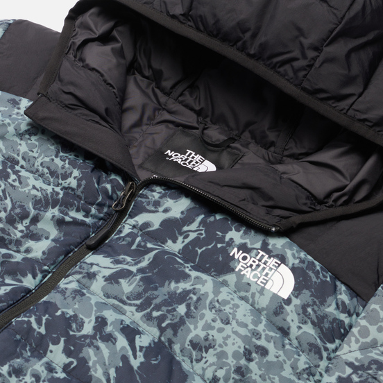 Мужской пуховик The North Face La Paz Balsam Green Enamel Camo Tonal Print