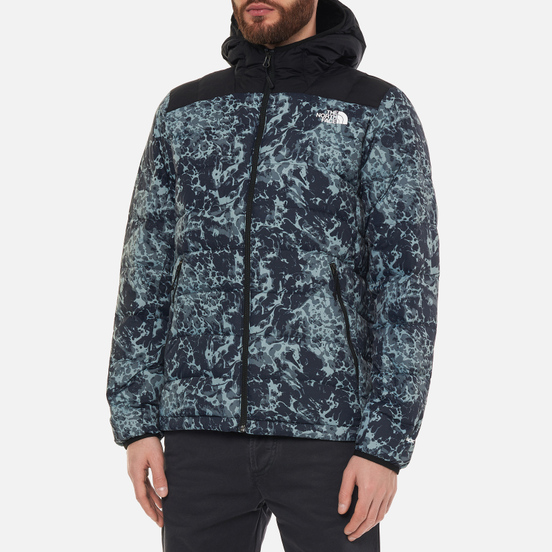 Мужской пуховик The North Face La Paz Balsam Green Enamel Camo Tonal Print