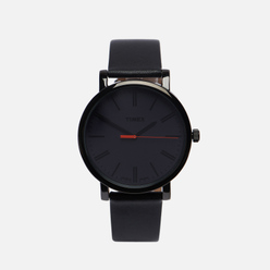 Наручные часы Timex Originals Leather Black/Black/Black/Red
