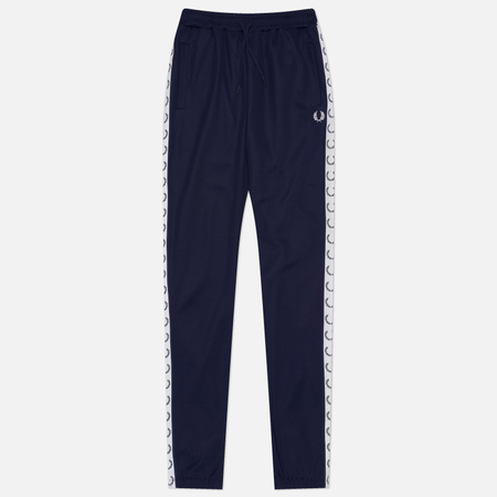 Мужские брюки Fred Perry Taped Track, цвет синий, размер L