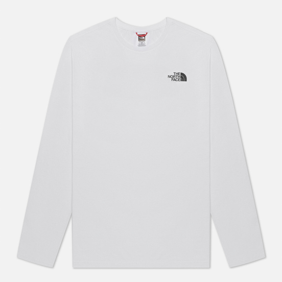 Мужской лонгслив The North Face Easy LS TNF White/TNF Black