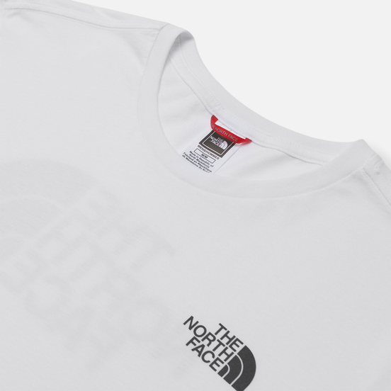 Мужской лонгслив The North Face Easy LS TNF White/TNF Black