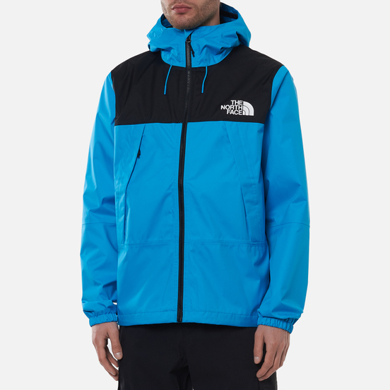 Мужская куртка ветровка The North Face 1990 Mountain Quest Meridian Blue