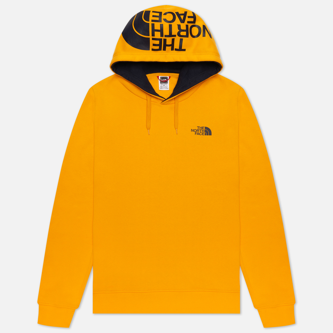 north face gold hoodie