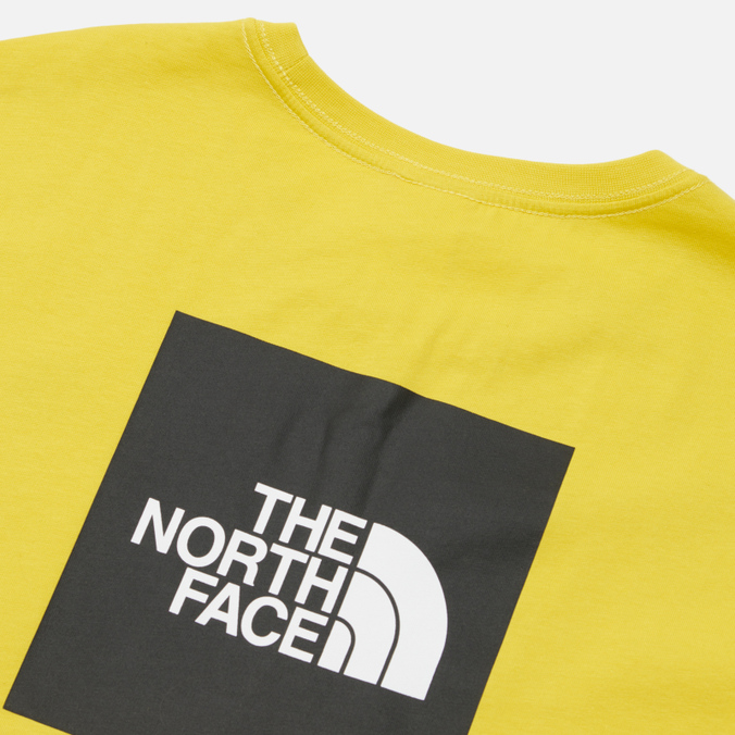 Мужская футболка The North Face, цвет жёлтый, размер XXL TA2TX2760 SS Red Box - фото 3