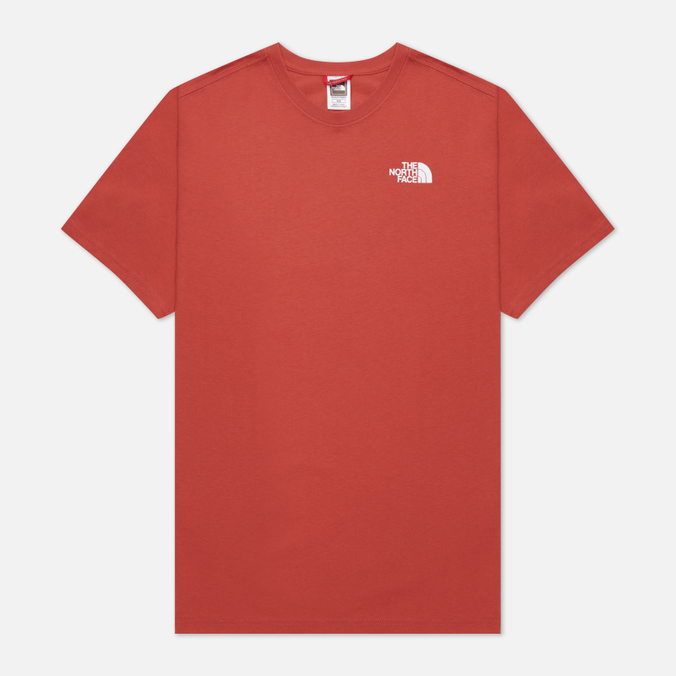 Мужская футболка The North Face, цвет красный, размер S