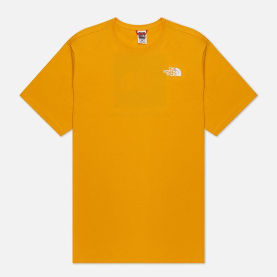 Мужская футболка The North Face SS Red Box Summit Gold/TNF Black