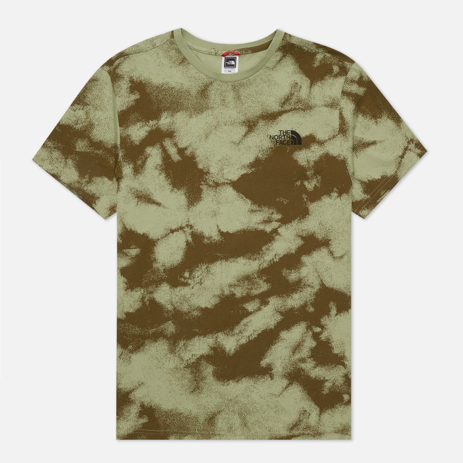 Мужская футболка The North Face, цвет оливковый, размер S TA2TX553M SS Simple Dome - фото 1