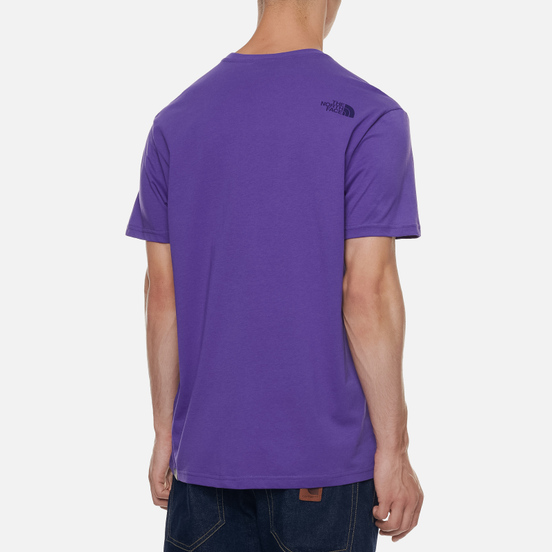 Мужская футболка The North Face SS Simple Dome Peak Purple