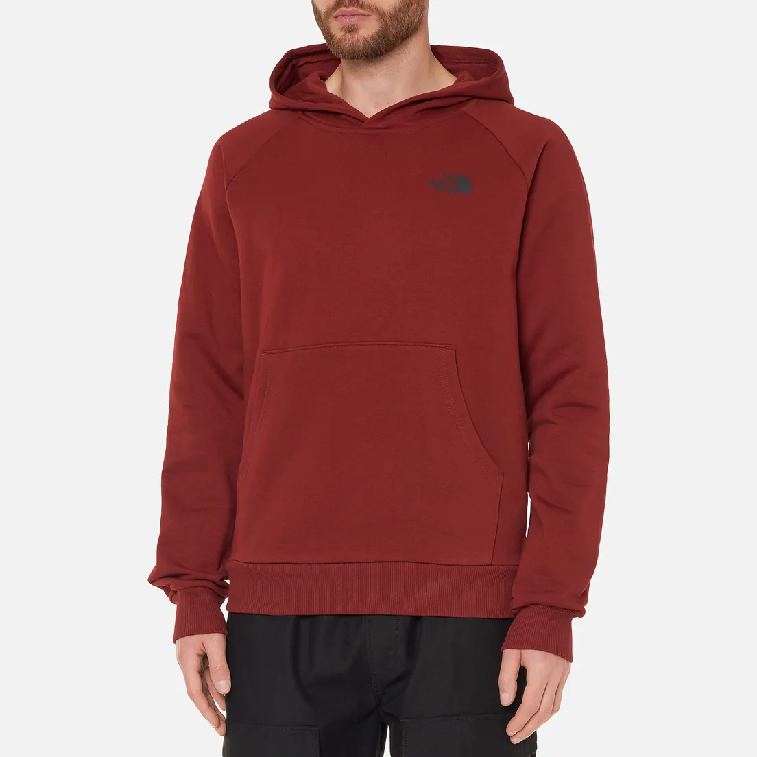 The North Face Мужская толстовка Raglan Red Box Hoodie