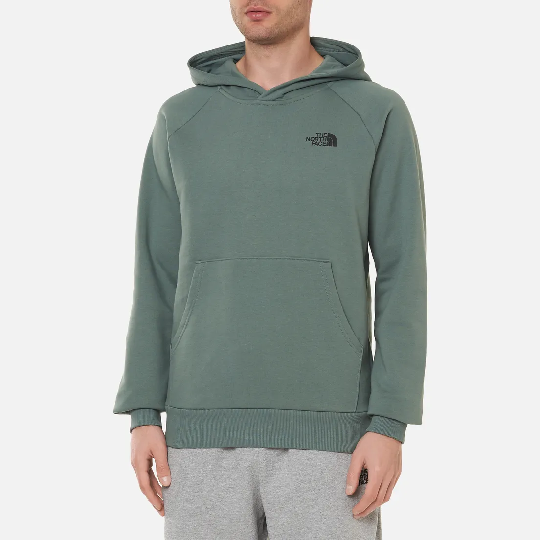The North Face Мужская толстовка Raglan Red Box Hoodie