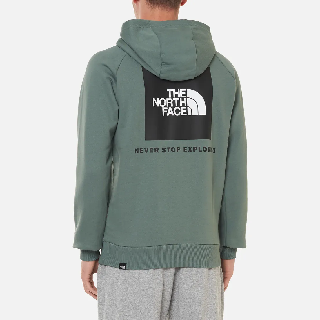 The North Face Мужская толстовка Raglan Red Box Hoodie