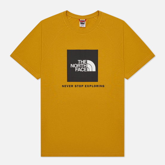 Мужская футболка The North Face SS Rag Red Box Arrowwood Yellow