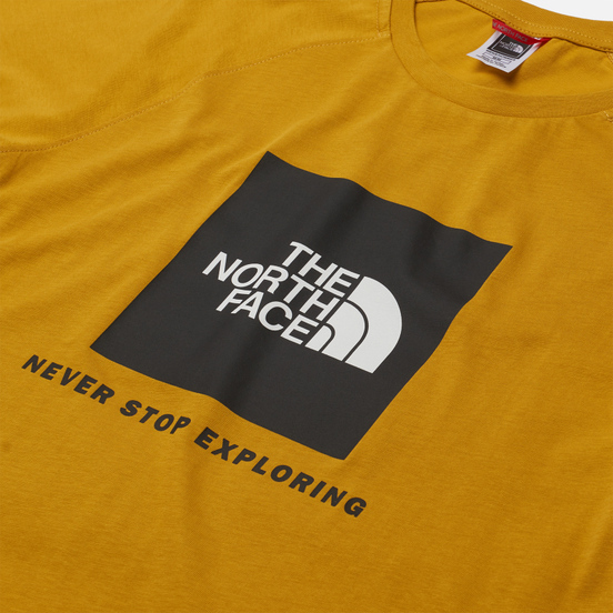 Мужская футболка The North Face SS Rag Red Box Arrowwood Yellow