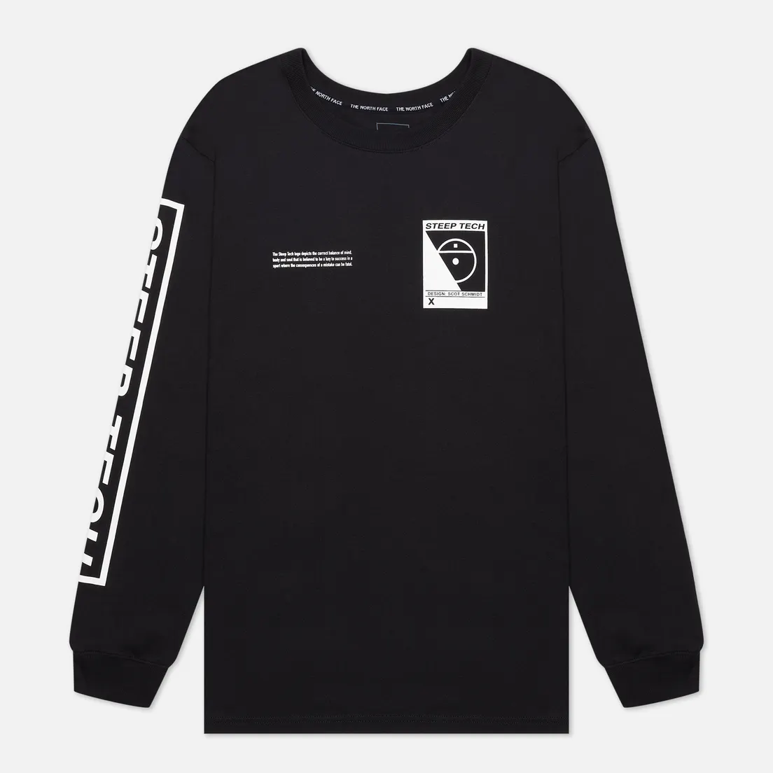 The North Face Мужской лонгслив LS Steep Tech Print