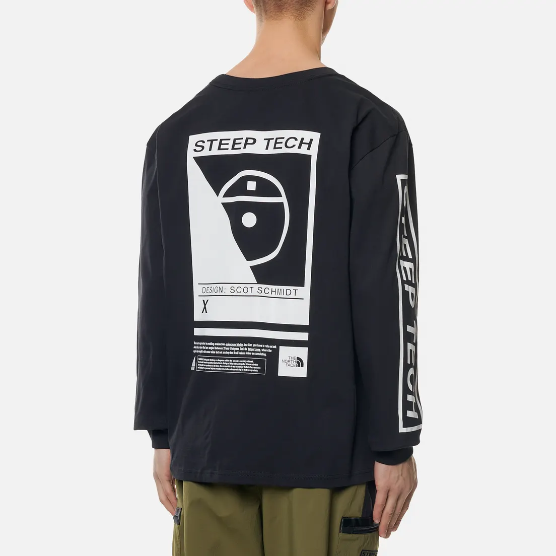 The North Face Мужской лонгслив LS Steep Tech Print