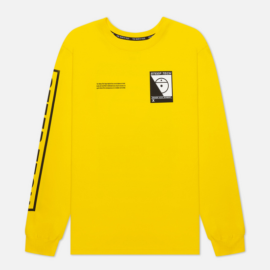 Мужской лонгслив The North Face LS Steep Tech Print Lightning Yellow