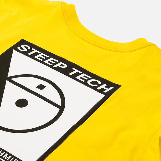 Мужской лонгслив The North Face LS Steep Tech Print Lightning Yellow