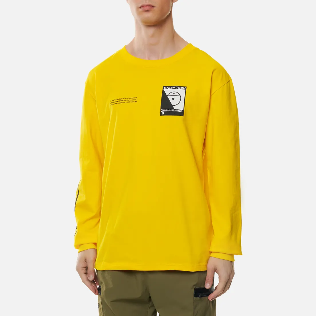 The North Face Мужской лонгслив LS Steep Tech Print