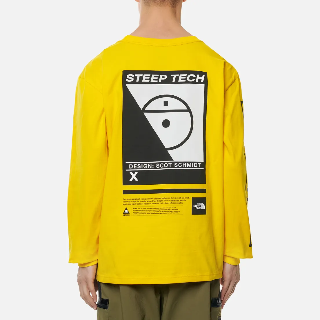 The North Face Мужской лонгслив LS Steep Tech Print