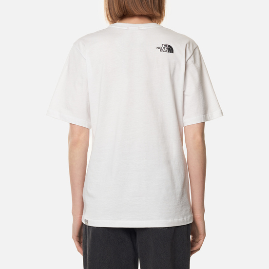 Женская футболка The North Face Boyfriend Easy TNF White/TNF Black
