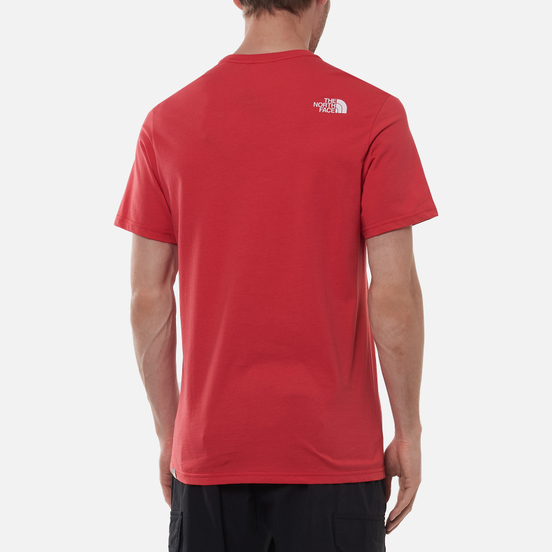 Мужская футболка The North Face SS Rust Rococco Red