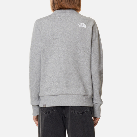 Женская толстовка The North Face Standard Crew TNF Light Grey Heather