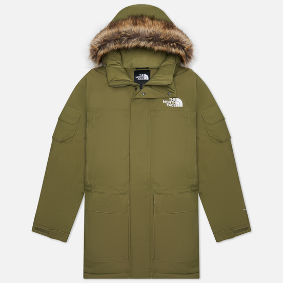 Мужская куртка парка The North Face MC Murdo Recycled Burnt Olive Green
