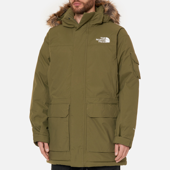 Мужская куртка парка The North Face MC Murdo Recycled Burnt Olive Green