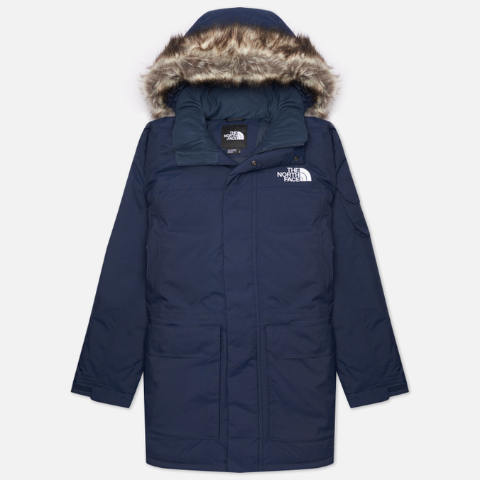 Мужская куртка парка The North Face, цвет синий, размер XL