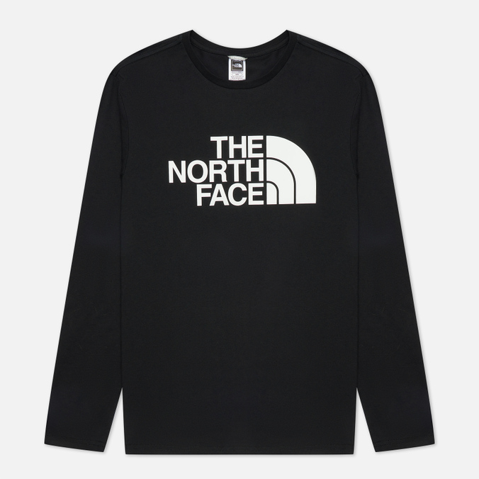 Мужской лонгслив The North Face черного цвета