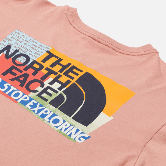 Мужской лонгслив The North Face Graphic LS Pink Clay